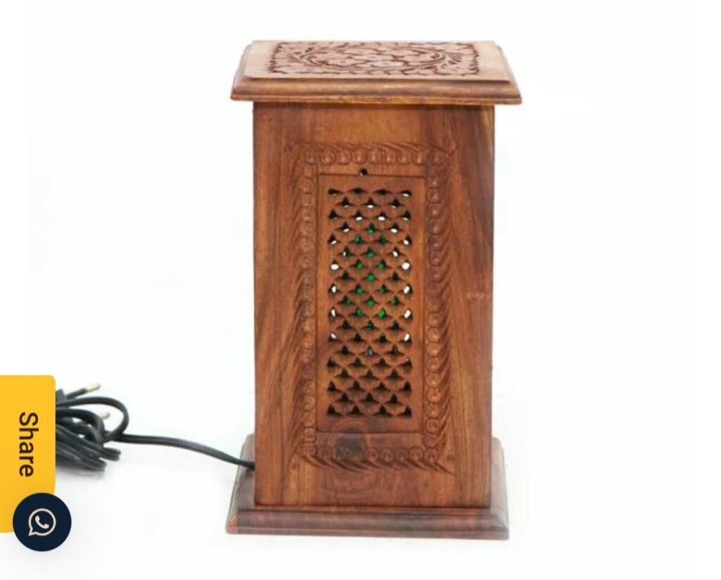 Side Table Lamps ( Wooden Lamp )