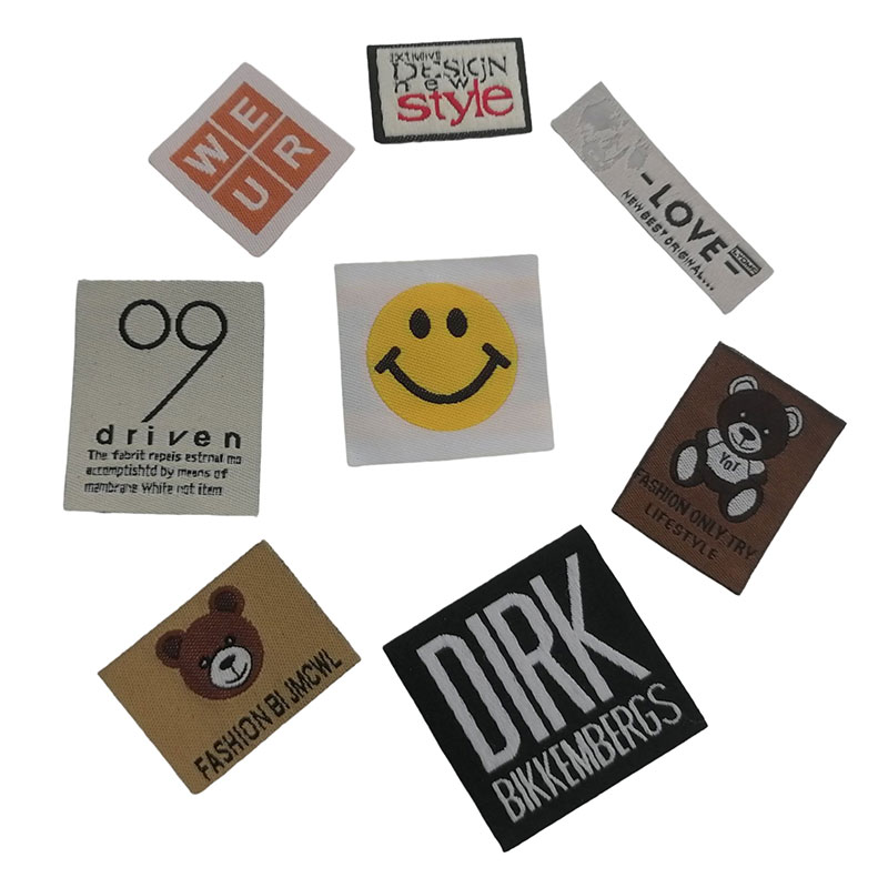 Woven Clothing Labels for Garment, Shoes, Bags and Home Textile