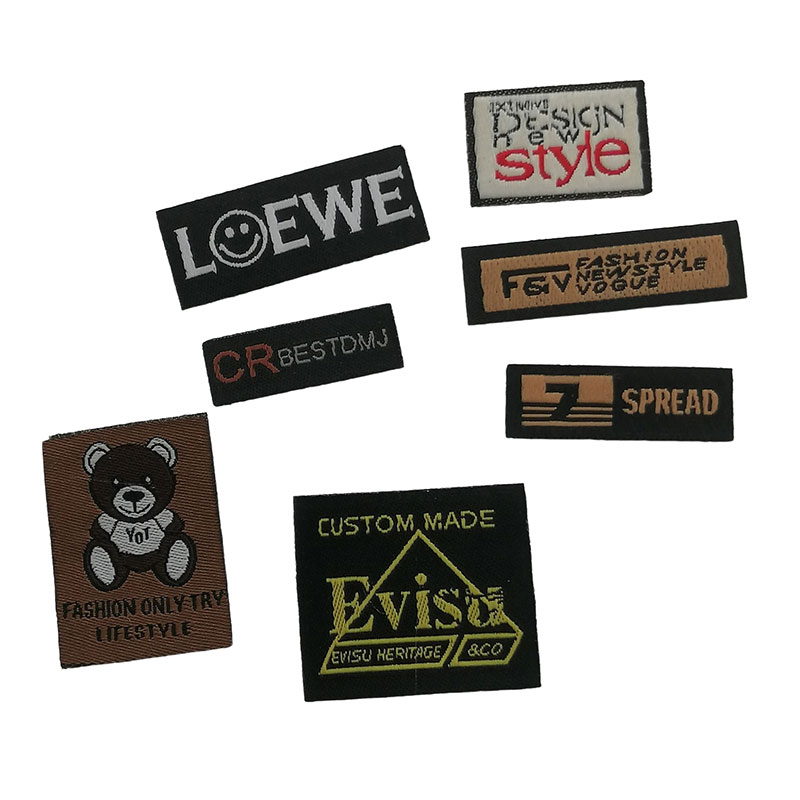 Woven Clothing Labels for Garment, Shoes, Bags and Home Textile