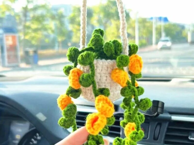 Handmade Hanging Plant Crochet