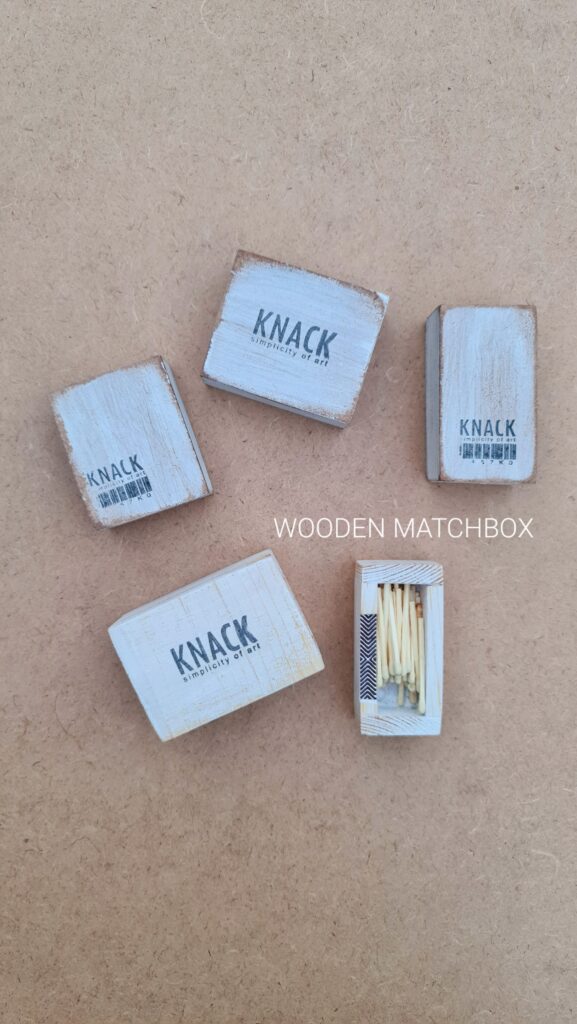 Wooden Matchbox