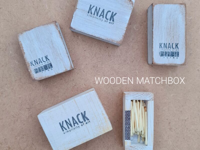 Wooden Matchbox