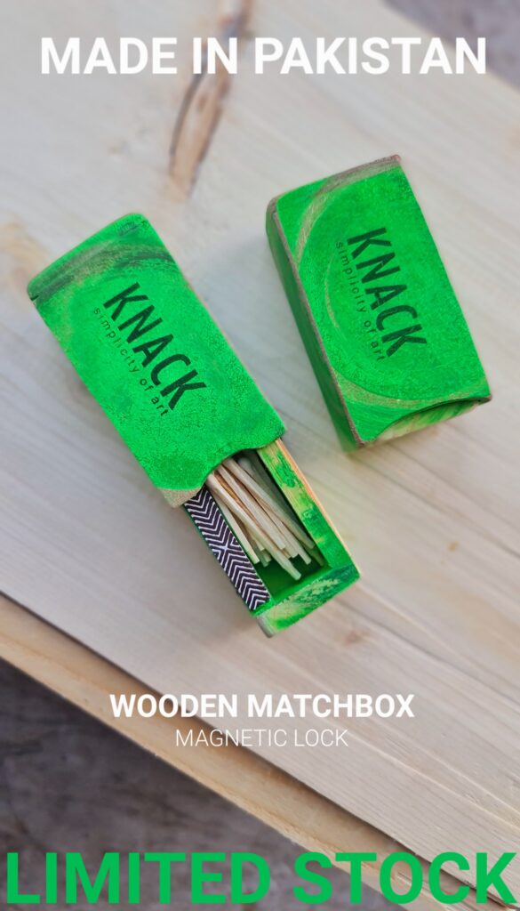 Wooden Matchbox