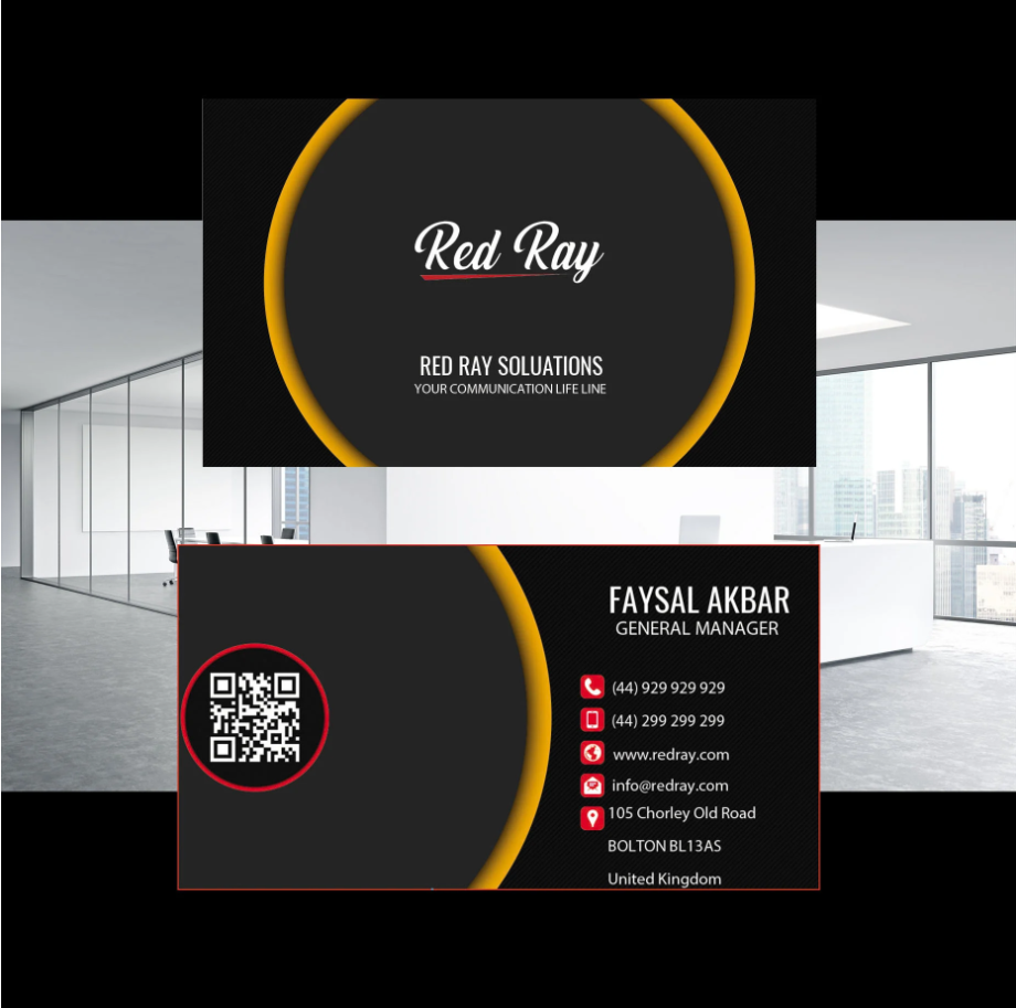 I will design professional unique and eye catching visiting card