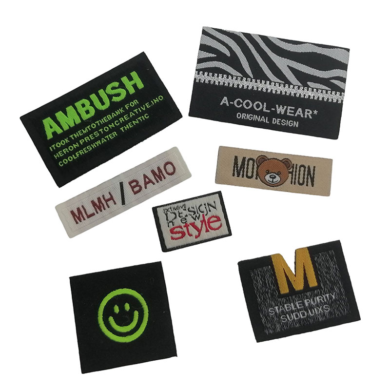 Woven Clothing Labels for Garment, Shoes, Bags and Home Textile