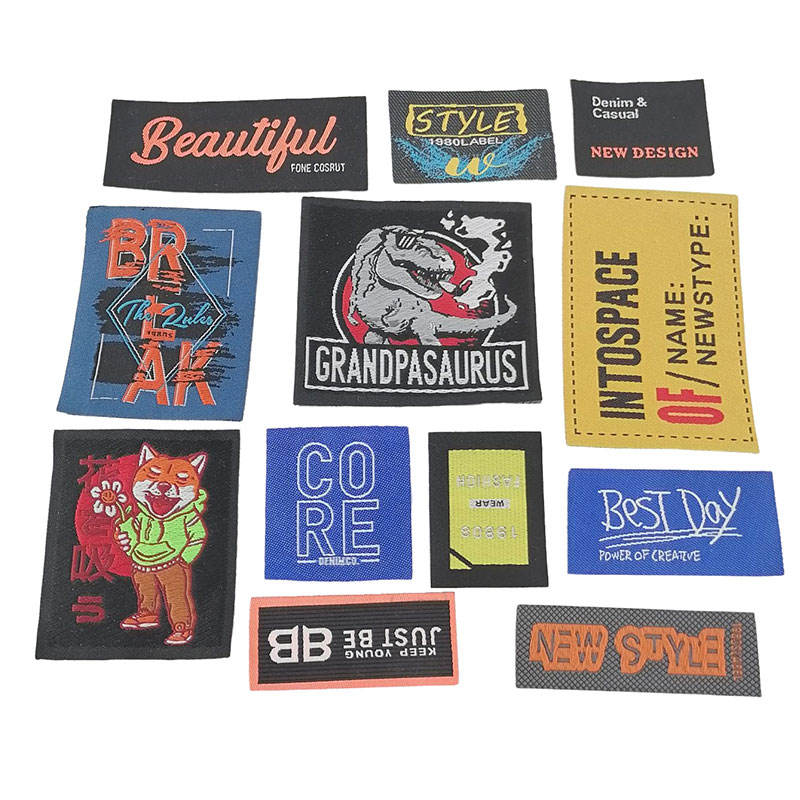 Woven Clothing Labels for Garment, Shoes, Bags and Home Textile