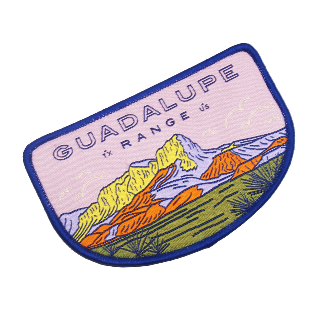 Iron-on customizable woven badges for Clothing, Shoes and Bag