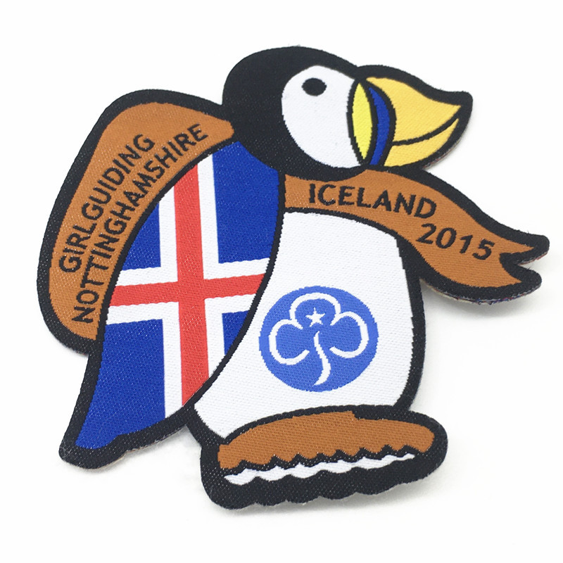 Iron-on customizable woven badges for Clothing, Shoes and Bag