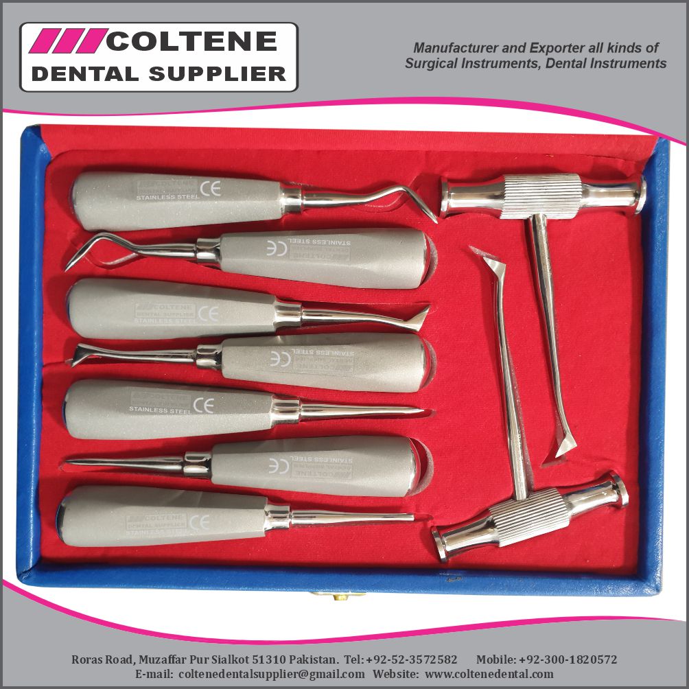 Root Elevators Sets, Dental instruments