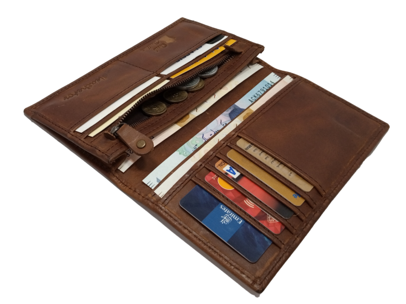 Swiss Long Wallets-RFID Protected