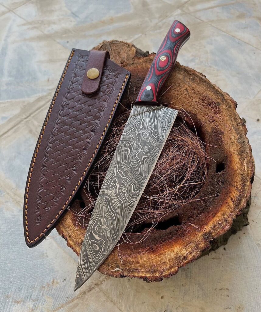 handmade kitchen knife