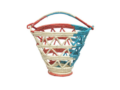 Hand made wooden basket