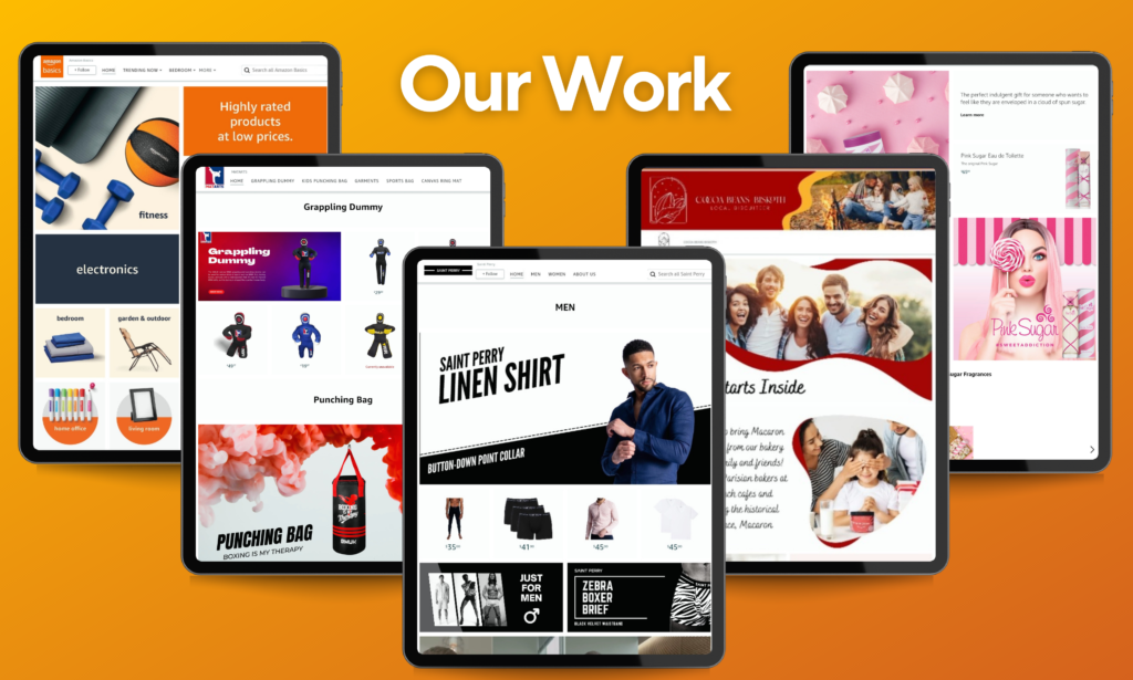 Amazon storefront design