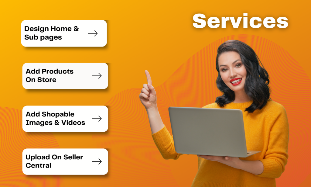 Amazon storefront design