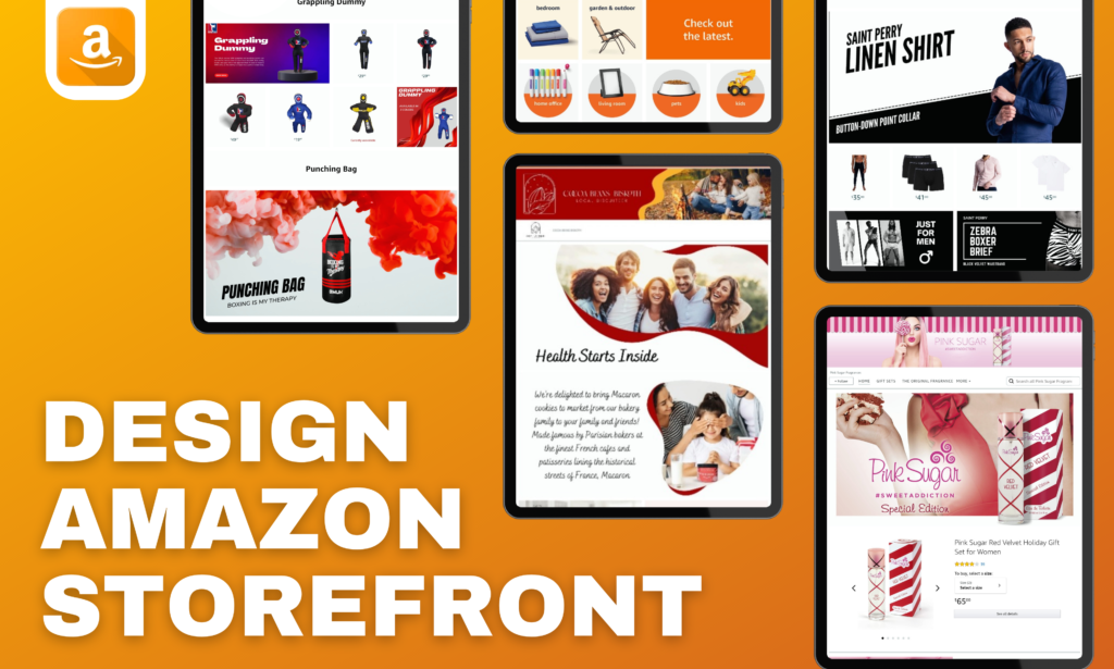 Amazon storefront design