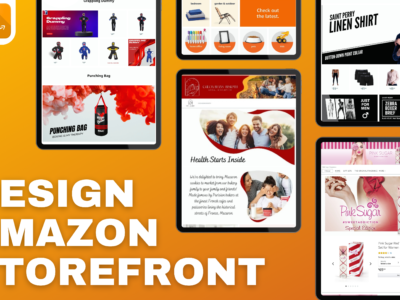 Amazon storefront design