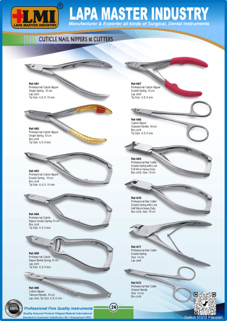 Beauty Instruments, Manicure, Pedicure Implements Tools Sets