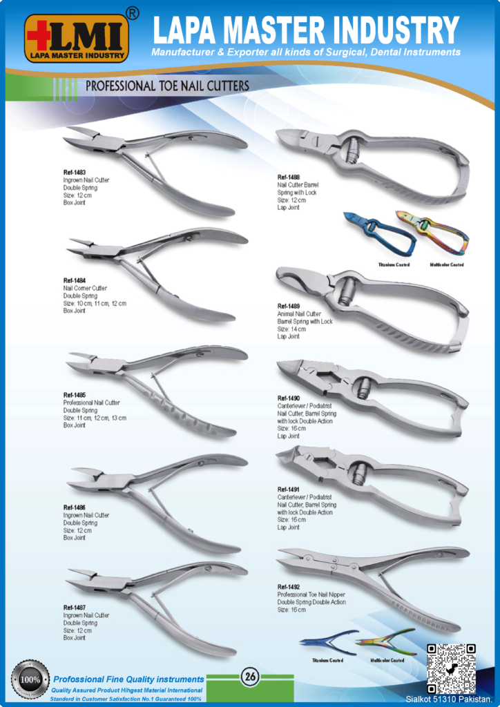 Beauty Instruments, Manicure, Pedicure Implements Tools Sets