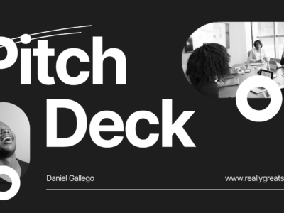 I will design an investor business pitch deck with guideline