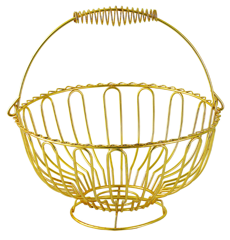 Golden Fruit Basket