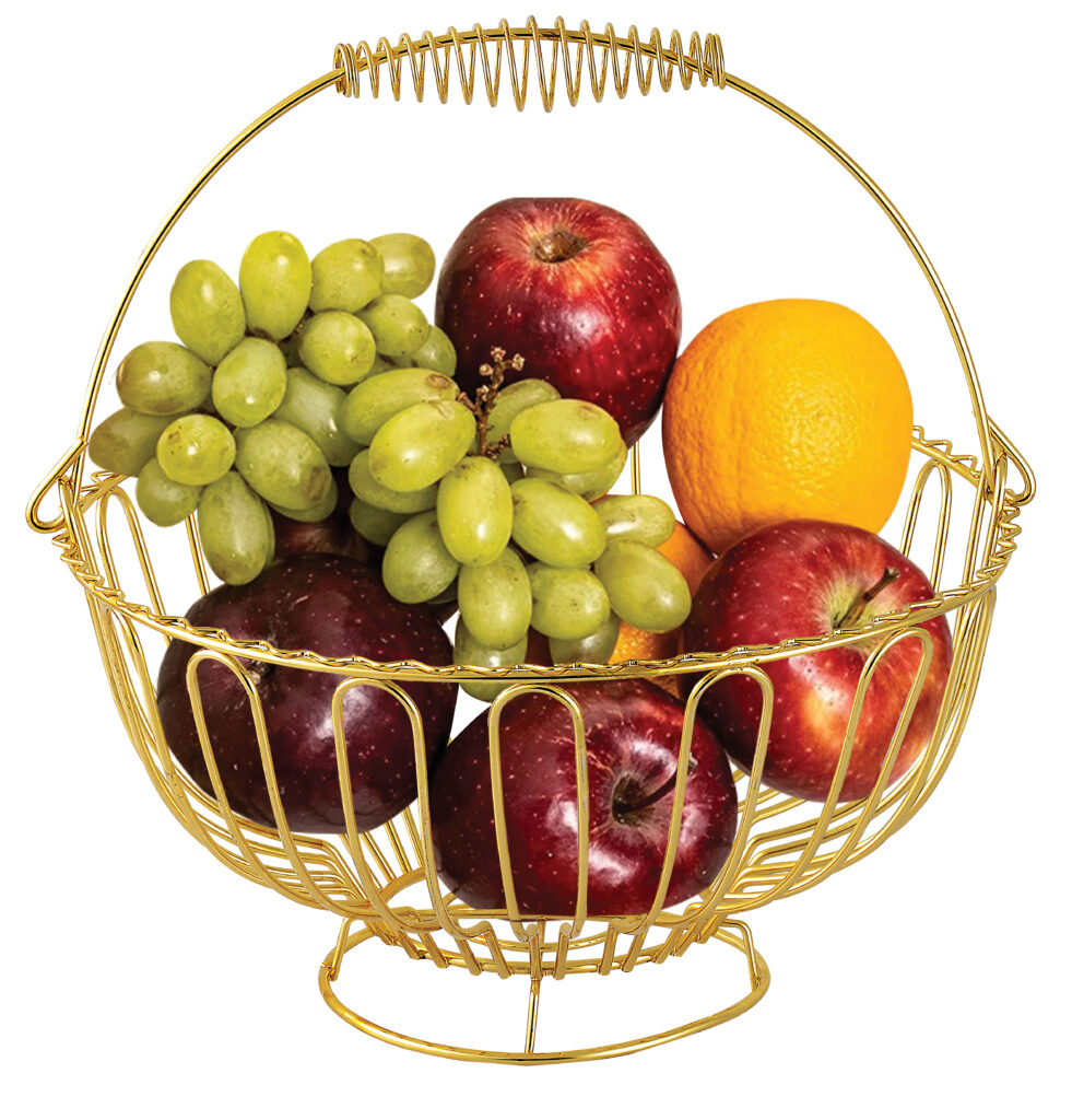 Golden Fruit Basket