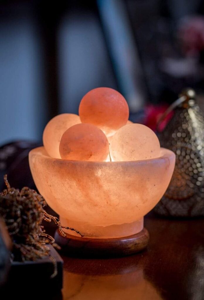 Rock salt Lamps