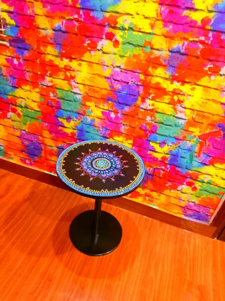 HAND PAINTED COFFEE TABLES