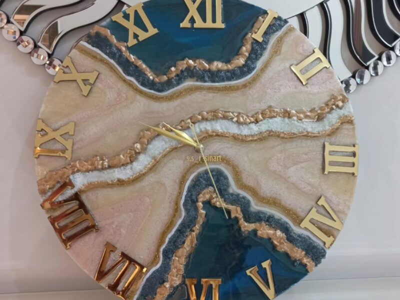 Resin Art Products (Clocks & Pieces)