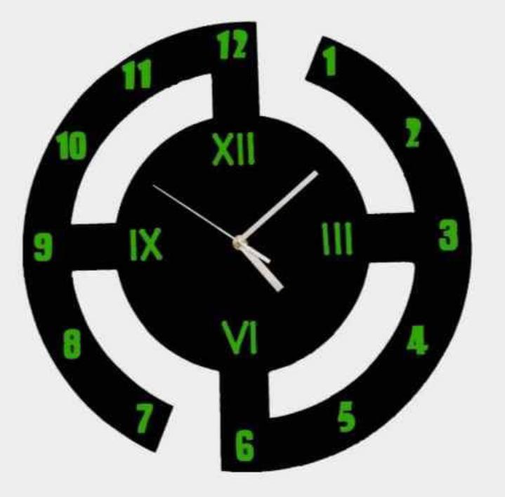 ring style wall watch