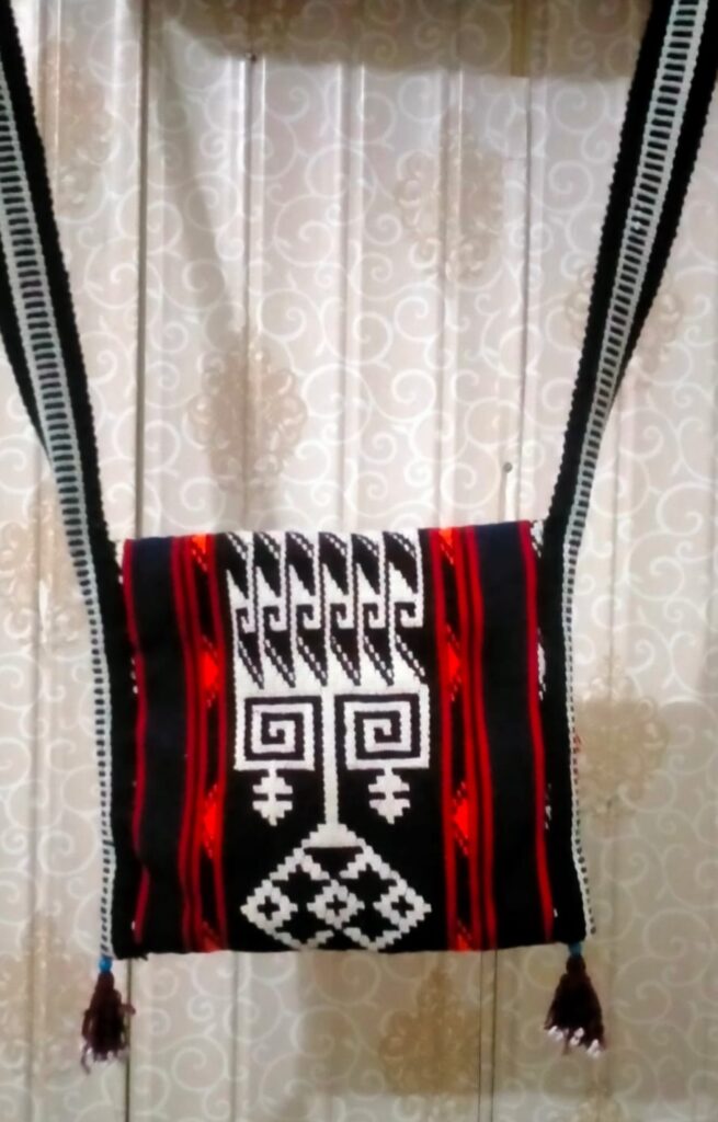 Handmade rug bag