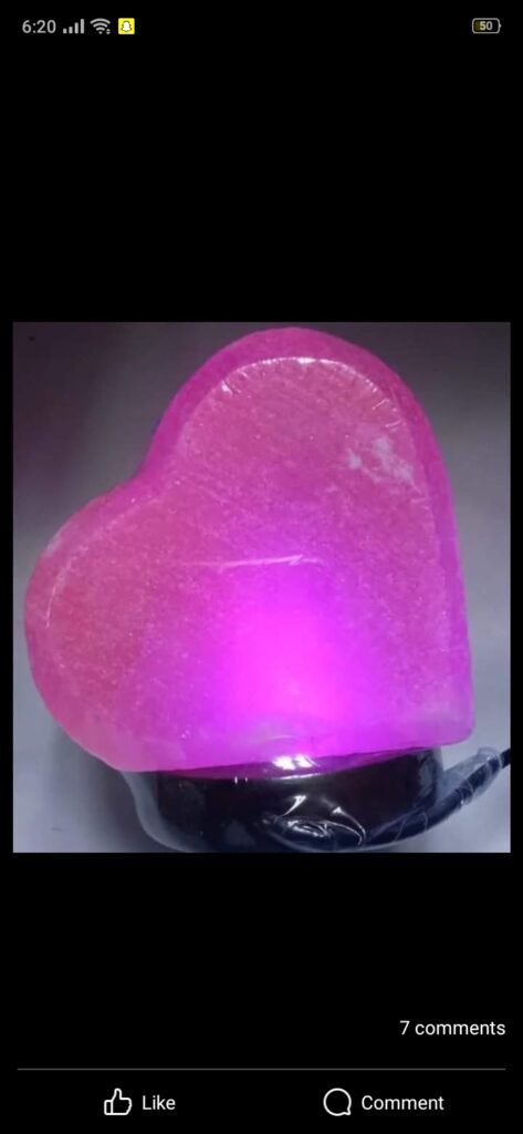 Hamaliyan pink salt lamps