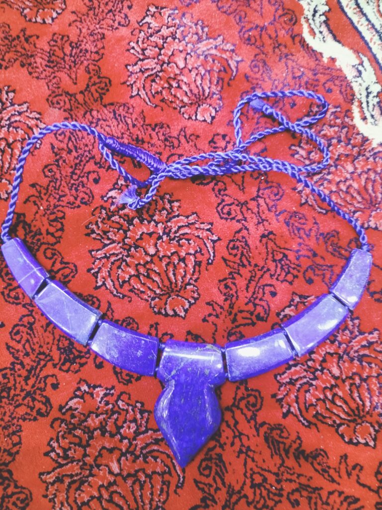 Lapis lazuli necklace