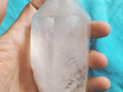 Crystal clear white quartz