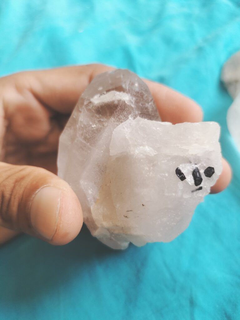 White crystal quartz
