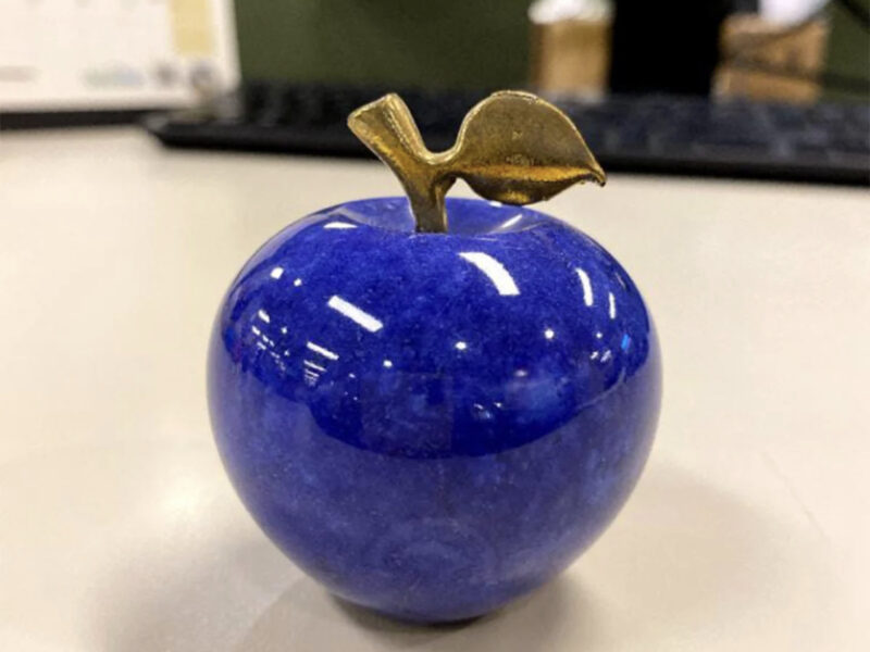 Paperweight apple 4x4