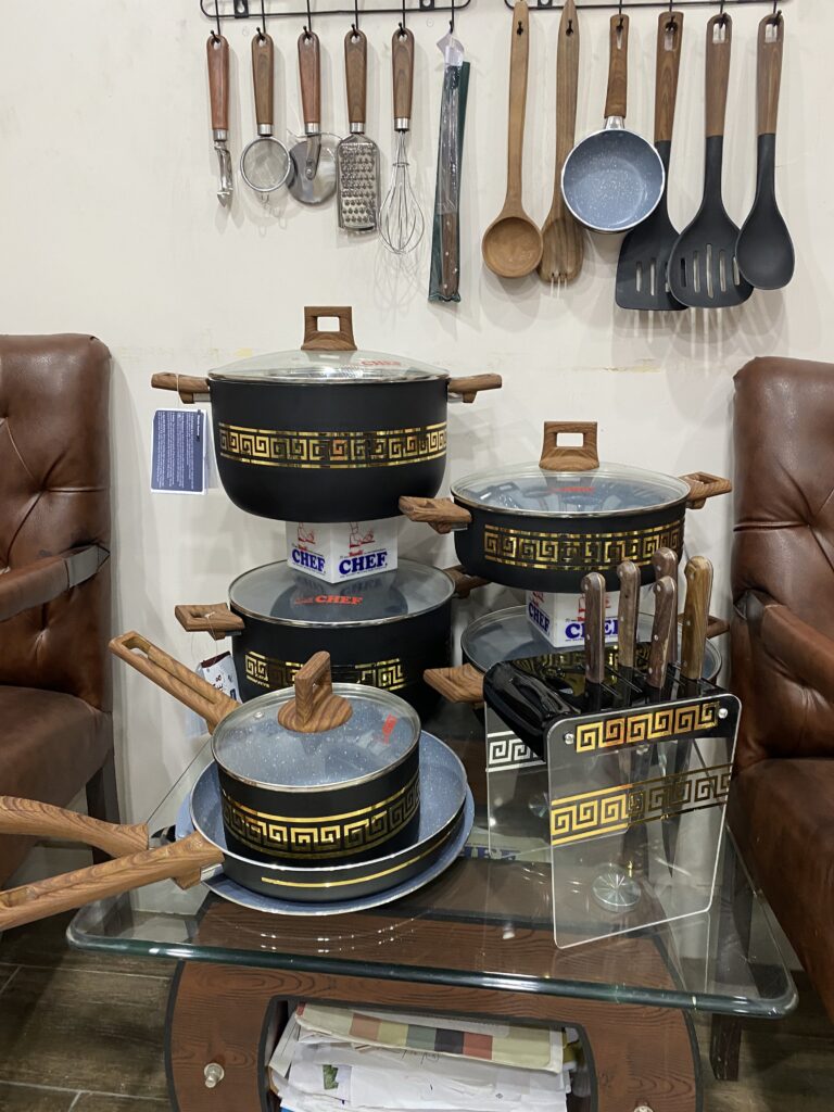 Nonstick marble coating Aluminium cookware set 29 pcs