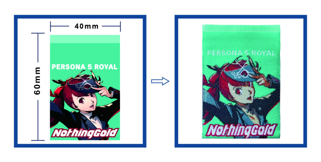 Woven Clothing Labels for Garment, Shoes, Bags and Home Textile