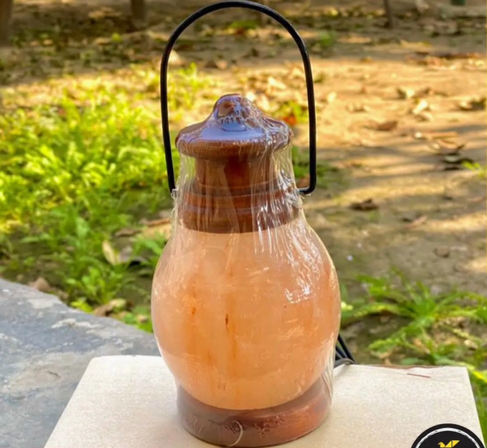 Himalayan Lantern Umbrella Shape Salt Lamp