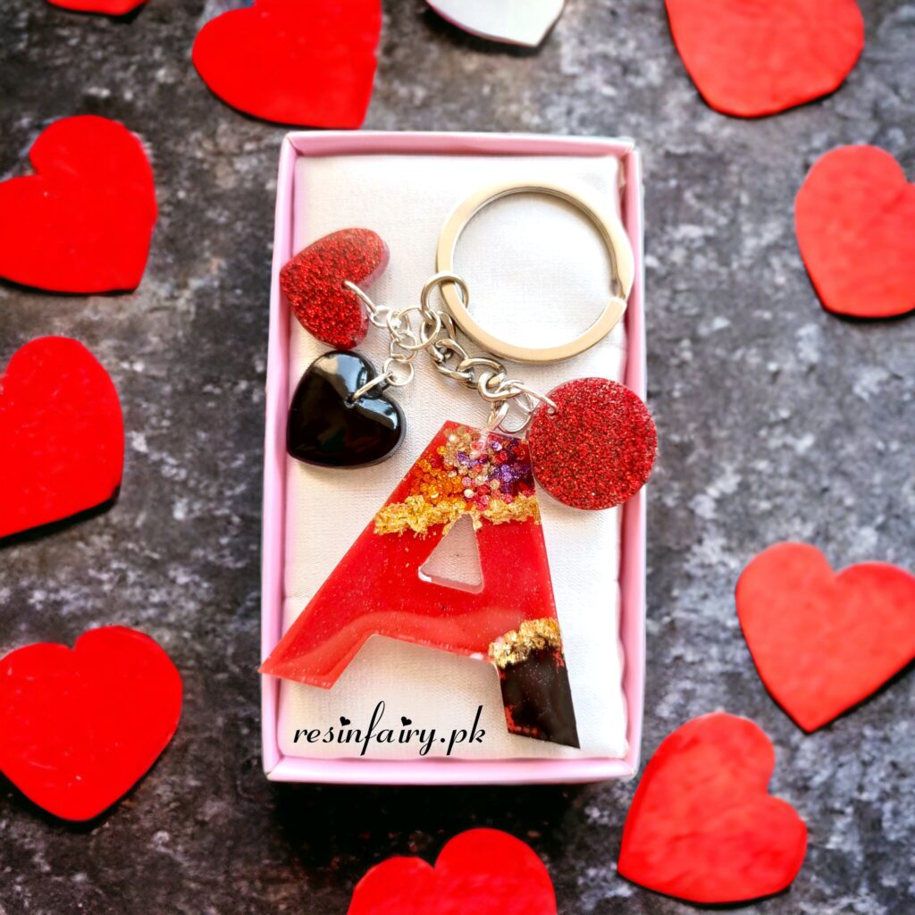 Handmade Resin Keychain