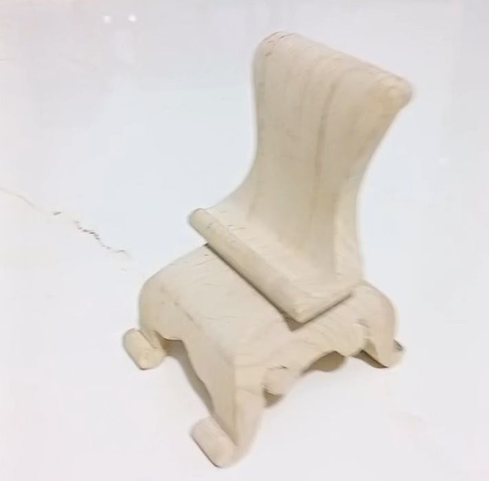 Hand made mobile stand