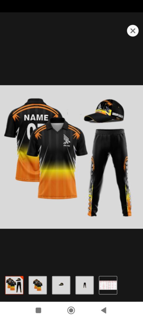 ICC cricket world cup shirts and trouser with