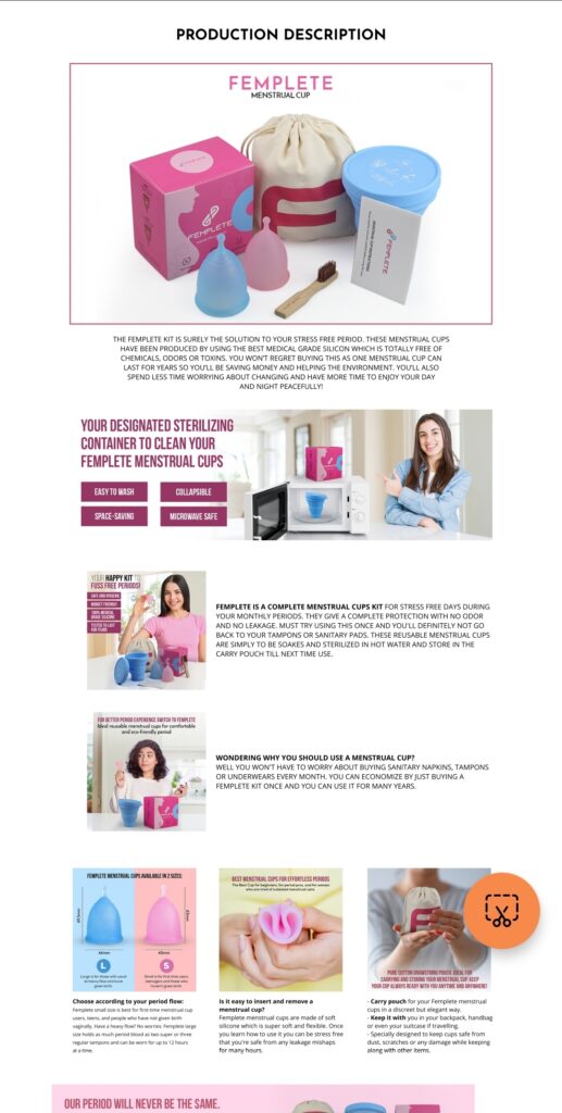 Amazon EBC/A+ content