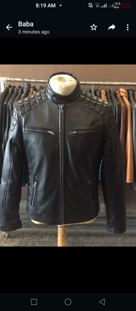 Men's Leather jacket
