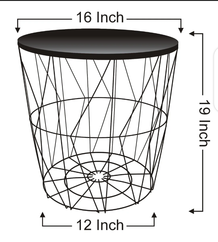 Wooden Coffee table With Metal wired For Home Use and Other places etc.