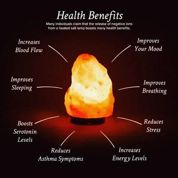 Himalayan salt lamp