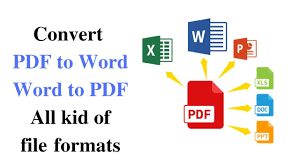 Convert any Pdf or Word document to any format of your choice or Merge two or more pdf files