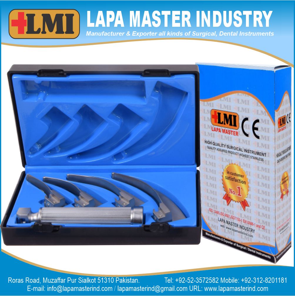 ENT Diagnostic Sets, Laryngoscopes Sets, Surgical instruments, Medical Health Care.