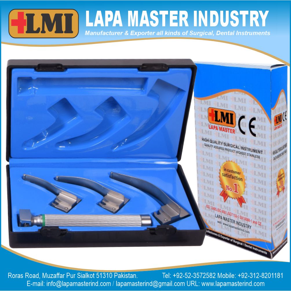 ENT Diagnostic Sets, Laryngoscopes Sets, Surgical instruments, Medical Health Care.