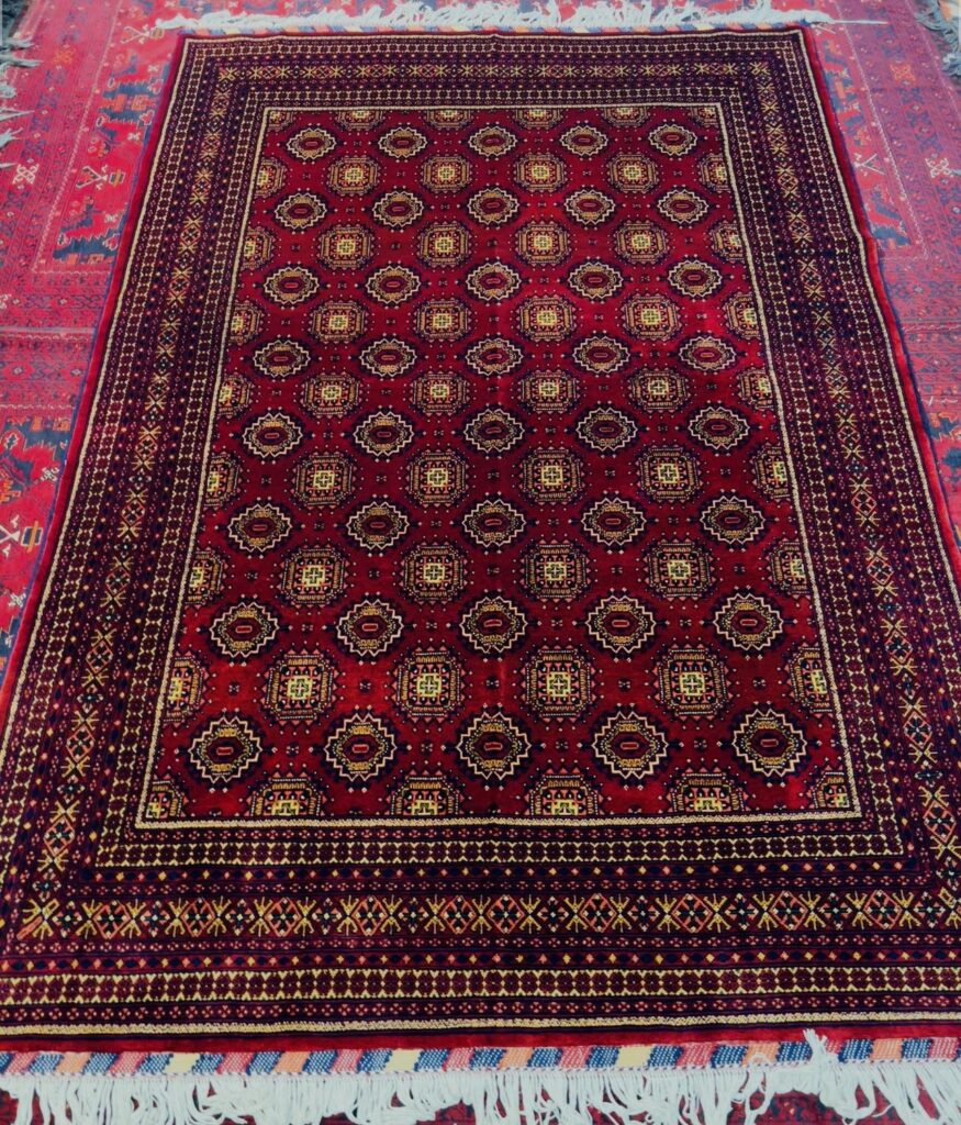 Handmade woolen carpet