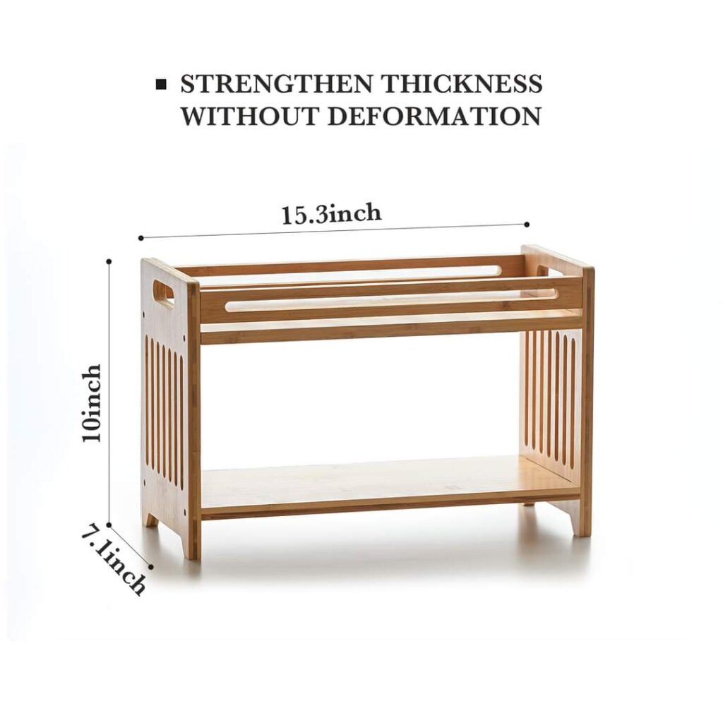 Handmade Wood Bathroom Accessories Stand